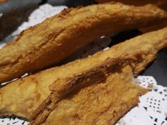 干炸舌头鱼-虾宝贝胶东海鲜·渔家菜(小西天店)