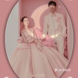 粉色少女感💕韩式婚纱照🍬甜到心里去了