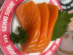 三文鱼腩刺身-元气寿司(环球港店)