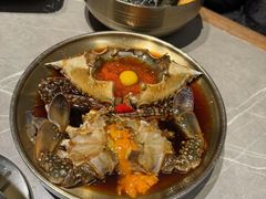 -草家酱蟹炭火烤肉店(珲春南路一店)