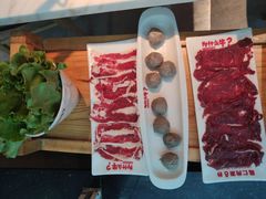 现切雪花肉-为什么牛潮汕牛肉火锅(中信广场店)
