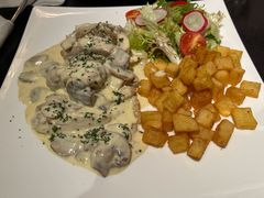 烤鸡佐奶油蘑菇-La Creperie法餐厅(芮欧百货店)