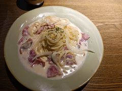 培根奶油意面-机器人火炉披萨