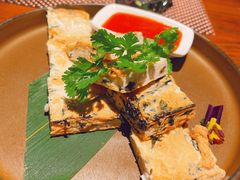 紫菜海鲜墨鱼煎饼-肴约·花园式餐厅(湖里店)
