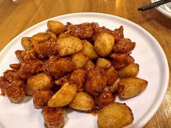 黑蒜子牛肉粒-陈傻子餐厅(世纪都会店)