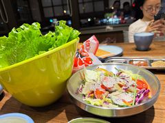 -明洞阿姨·韩式酱蟹烤肉·创意料理(三元桥店)