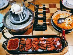 燃烧吧！蜂窝煤-蜜桃餐厅·伴山(绿宝广场店)