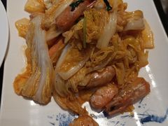明虾烧菜芯-东莱馋房(陆家嘴店)