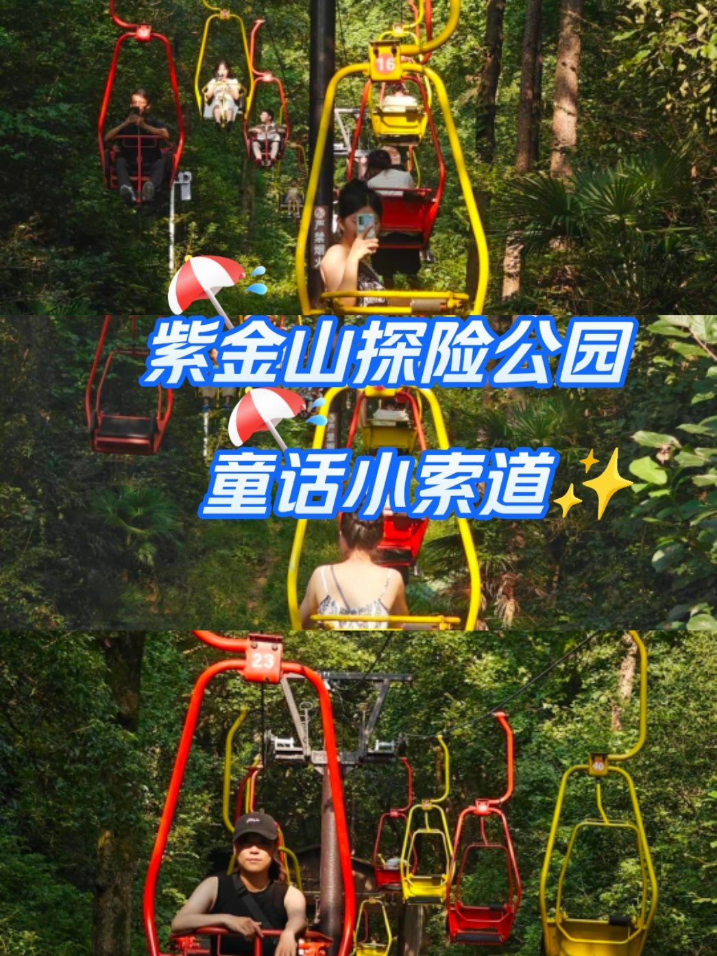 紫金山探险公园童话小索道
