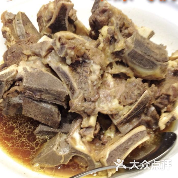 塞河五谷香草原牛飞机骨图片-北京西北菜-大众点评网