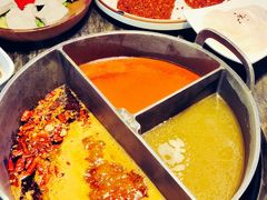 -热火朝天鲜切牛肉火锅(南强街巷店)