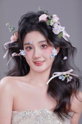 -桃子造型婚纱礼服(凤起广场店)