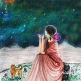 一人一狗🐶遥望着星空⭐