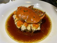 红膏蟹蒸肉饼-荷风细雨·中国茶宴(碧云店)