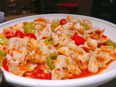 泡椒鱼杂配面-老板恋上鱼(恒隆广场店)