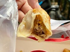 牛肉杏鲍菇锅贴-春水锅贴·传统鲁菜(大明湖店)