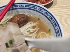 传统辣肉浇头-鲁达面馆本帮风味(共康东路店)