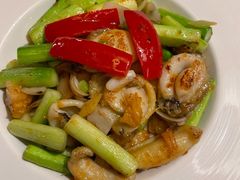 XO酱翠绿炒深海大连鲜鲍鱼片-富力丽思卡尔顿酒店·丽轩中餐厅