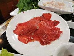 澳洲牛上脑肉卷-蓝海西城宾馆四季火锅