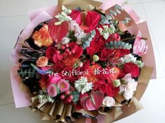 -拾花记花艺·求婚·订婚·生日布置(高新店)