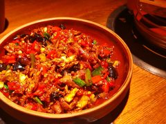 炒鸡杂-吃饭皇帝大土家民族菜(正大广场店)