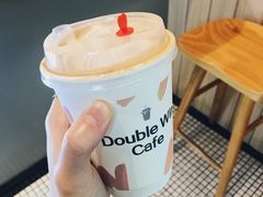 烤杏仁拿铁咖啡-Double Win Coffee(建国中路店)