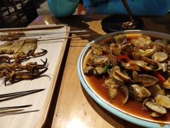 爆炒花甲-在老街·淮安大排档·甜麻干煸龙虾·烧烤(河下古镇店)