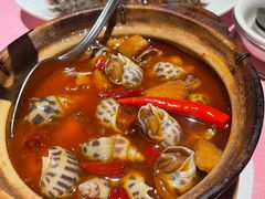 辣酒煮花螺-行家海鲜火锅酒家(静安寺店)