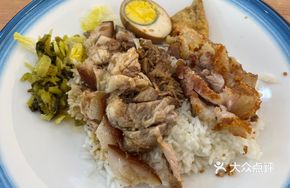 Pork Trotter with Crispy Roast Pork