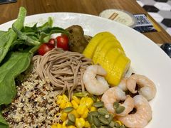 芒果爱大虾沙拉-Dreamsalad梦想轻厨(健康轻食·减脂沙拉·意面·祖庙店)