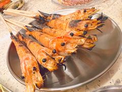 盐烤罗氏虾-白仁仔· 活烤海鲜 宵夜(豫园店)