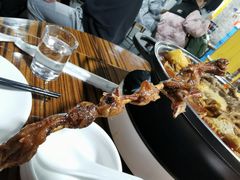 -老红桥炸灌肠牛肚锅烧烤(定福庄店)