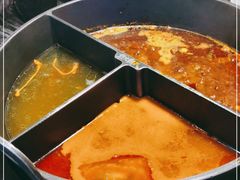 小嫩牛专利T型锅（一锅三吃）-热火朝天鲜切牛肉火锅(南强街巷店)