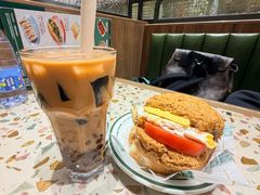 仙草红豆冻奶茶-华嫂冰室(尖沙咀店)