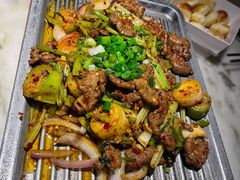 葱椒爆牛肉-绿茶餐厅(城西银泰城店)