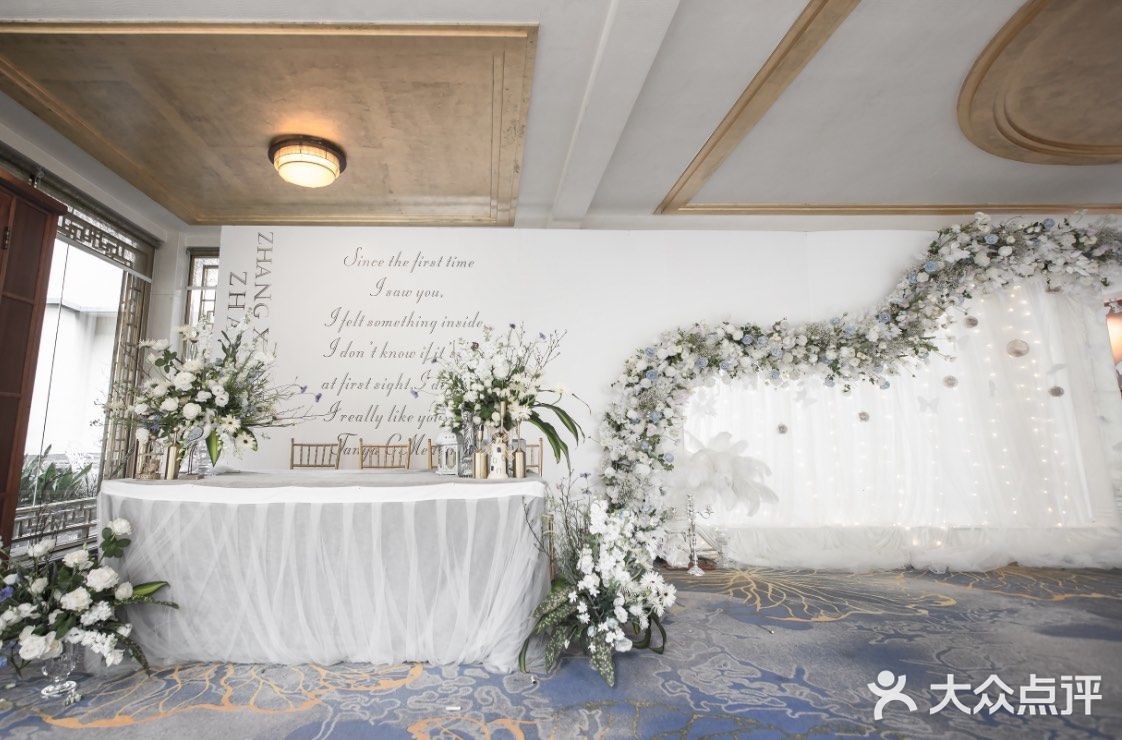 好美的小清新婚礼就选天禧婚庆