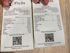 账单-After You Dessert Cafe(CENTRALWORLD)