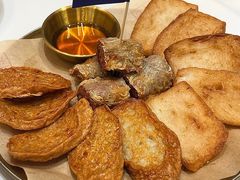 潮汕手卷炸粿肉-桂大叔·砂锅粥·家传闽粤菜(县西巷店)