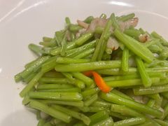 蒿子杆炒蟹肉-福海居烤鸭店(鸟巢店)