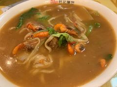 虾爆排骨面-何记面馆(龙泉山店)