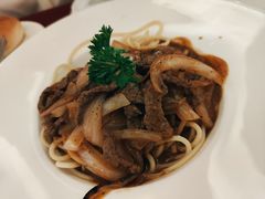 黑椒牛柳丝意面-红房子西菜馆(淮海中路店)
