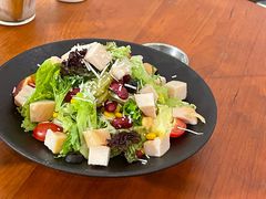 花园蔬菜鸡肉色拉-一尺花园(安和花园店)