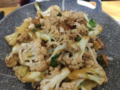 小炒有机菜花-肘子酥·天津菜·特色捞面(德云社店)