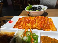 招牌黑猪五花肉-么肆烤肉(汉街形象店)