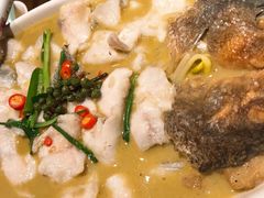 烧椒鲈鱼-粗茶淡饭·隐庐私厨(东亭店)