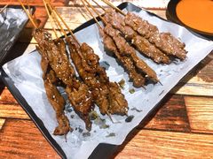 黑椒牛肉-桥边美食·原七小肥佬烧烤(海宁小区新居菉苑店)