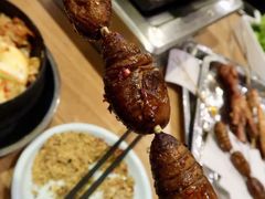烤蚕蛹-金三顺韩式炭火烤肉店(中华路店)