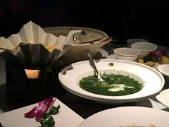 荠菜煨黄鱼-老洋房花园饭店(绍兴路店)