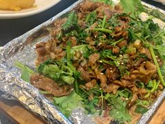 炒羊肉-勺园中餐厅