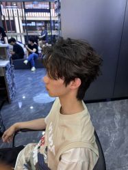 -米可造型烫发染发